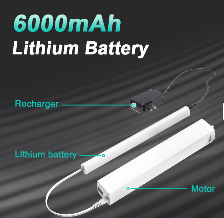 Battery Curtain Motor
